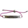 imageEmpower Red Cord Sterling Silver Wrap Bracelet  Handmade Jewelry Gift Ideas for Women and Teenagers GirlsGirl Power