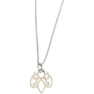 Lotus Flower Sterling Silver 925 Pendant Necklace 18 inches – Handmade Jewelry Gift Idea for Women – Birthday Valentine’s Mother’s Day Gift