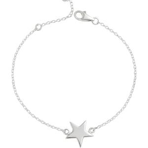 Texas State Dainty Sterling Silver Bracelet – Handmade Jewelry Gift Ideas for Women – Graduation Present – Bridesmaid Gift – Birthday Present(Star Bracelet)