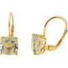 yellow gold plated sterling silver