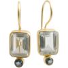 Green Amethyst and London Blue Topaz