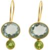 Green Amethyst and Peridot